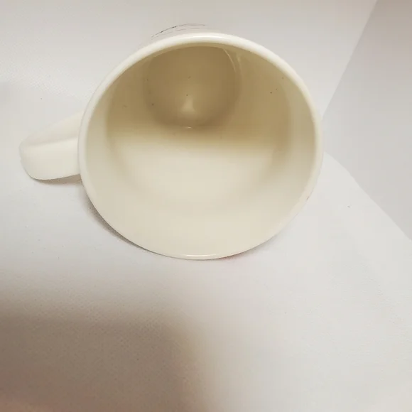 2020 Starbucks Holiday Christmas  Coffee Mug White Mistletoe 12oz HTF - Picture 4 of 5